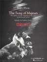 The Song of Majnun;  HL50483041 Bright Sheng Vocal Schirmer
