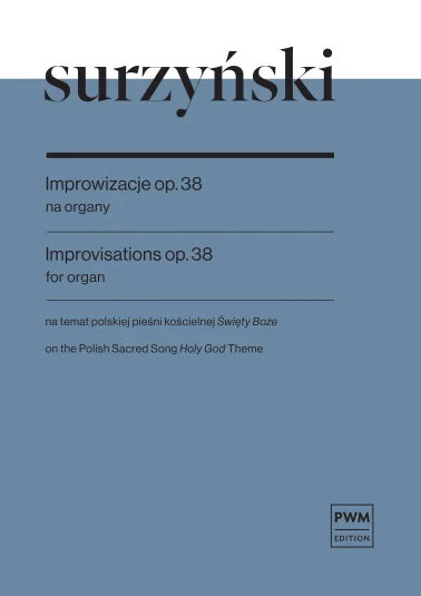 Improvisations On The Polish Sacred Song Holy God Theme Pw2989 Mieczysław Surz
