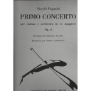 Concerto N.1 in Re Maggiore Op.6 (Accardo) SZ9527 Paganini Violon et orchestre Edizioni Suvini Zerboni