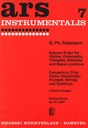 Concerto For Violino Concertato, Trumpet (in D), 3 Violins, 2 Violas, Violoncello Obligato And Basso Continuo Telemann, Georg Philipp V-Solo, Trp-Solo, 3 V, 2 Va, Vc-Obl, Bc Sik0244 P  Sikorski