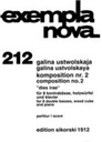 Composition No. 2 for 8 double basses, percussion and piano Ustvolskaya, Galina 8 KB, Perc, Klav SIK1912  Sikorski