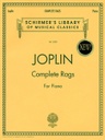 Complete Rags For Piano;  Hl50482729 Scott Joplin Piano Schirmer