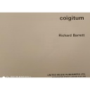 Coigitum 1st Work In The Series after Roberto Matta Barrett Richard Soprano et piano United Music Publishers Ltd UM10309