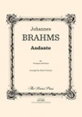 Andante Tp134 Brahms Johannes Trompette Et Piano Brass Press