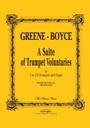 A Suite Of Trumpet Voluntaries (in D) Tp147 Greene / Boyce 2 Trumpets And Organ Brass Press