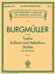 12 Brilliant And Melodious Studies  Op. 105 Piano;  Hl50256180 Johann Friedrich Burgmüller