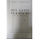 2 Canti Persiani SZ03993 Cortese Luigi Voix Moyenne/Flute/Piano Zerboni