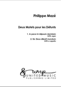 2 Motets Pour Les Defunts N01 In Pace (Satborgue) N02 Sic Deus Um10554 Maze Satb Ss Acc