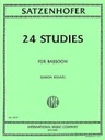 24 Daily Exercises  Simon Kovar Bassoon Southern Music Company B750