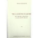 3 Canzoni Damore SZ09320 Ugoletti Soprano Et Piano Zerboni