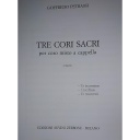 3 Cori Sacri SZ09424 Petrassi Choeur Mixte A Cappella Zerboni