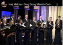 3 Noels : Nr 1 Ding Dong  Merrily On High UM10340 Hakim Choeur Satb A Cappella Ump