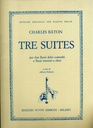 3 Suites SZ9398 Baton Charles 2 Flutes A Bec (ou Flute Traversiere) Zerboni