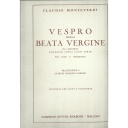 [SZ4662] Vespro Della Beata Vergine SZ04662 Monteverdi Choeur Mixte Et Orchestre/Reductio