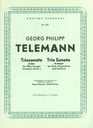 [SIK0557] Trio Sonata For Flute, Harpsichord Concertato And Basso Continuo Telemann, Georg Philipp Fl, Cemb, Bc Sik0557  Sikorski