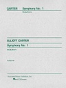 [HL50237700] Symphony No. 1; Score HL50237700 Elliott Carter Orchestra Schirmer