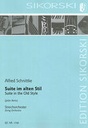 [SIK1749] Suite in Old Style for string orchestra Schnittke, Alfred StrOrch SIK1749  Sikorski