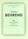 [SIK0364] Suite after Old English Masters for alto recorder and guitar Behrend  Siegfried Bfl-A  Git SIK0364  Sikorski