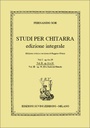 [SZ9353] Studi Per Chitarra Ed.Integrale Vol. 3 Sz9353 Sor Fernando Guitare Zerboni