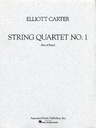 [HL50227260] String Quartet No. 1 (1951); Set of Parts hl50227260 Elliott Carter Quatuor à Co