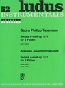 [SIK0540 D] Sonatas For 2 Flutes Telemann  Georg Philipp / Quantz  Johann Joachim 2 Fl Sik0540 D  Sikorski