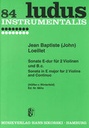 [SIK0664 A] Sonata for 2 Violins and basso continuo Loeillet  Jean Baptiste 2 V  Bc SIK0664 A  Sikorski