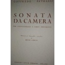 [SZ6294] Sonata Da Camera Petrassi / Canino 10 Instruments/Clavecin Et Piano Zerboni SZ6294