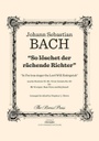 [TP126] So Löschet Der Rächende Richter (From Cantata No. 90) Tp126 Bach J. S. Trumpet. 