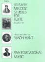 [PEM34] Sixty Three Easy Melodic Studies Pem34 Pan Educational Music
