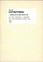 [PWM10076] Similes esse bestiis Chyrzynski Marcel Choeur a capella Pwm - Polskie Wydawnictwo PWM10076