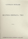 [ESZ7525] Seconda Serenata Trio ESZ7525 Petrassi Harpe/Guitare/Mandoline/Parties Zerboni