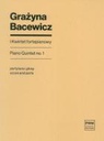 [PW1284] Piano Quintet No. 1 PW1284 Grażyna Bacewicz PWM