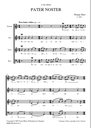 [UM10555] Pater Noster Um10555 Maze Choeur Satb Sans Accompagnement Ump