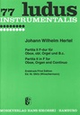 [SIK0594 B] Partita II for Oboe  Organo obligato and basso continuo Hertel  Johann Wilhelm Ob  Org  Bc SIK0594 B  Sikorski