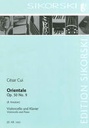 [SIK1665] Orientale for violoncello and piano Cui  César Vc  Klav SIK1665  Sikorski