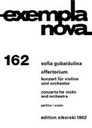 [SIK1862] Offertorium Gubaidulina, Sofia V-solo, Orch SIK1862  Sikorski