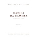 [SZ5622] Musica Da Camera SZ05622 Malipiero Quintette A Vent/Partition De Poche Zerboni