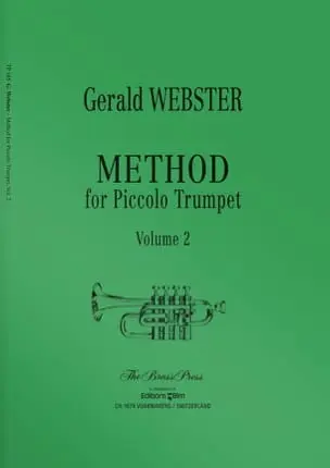 [TP185] Method For Piccolo Trumpet Vol. 2 Tp185 Webster Ump