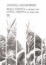 [PW8565] Little Partita for Violin Solo PW8565 Andrzej Krzanowski  PWM