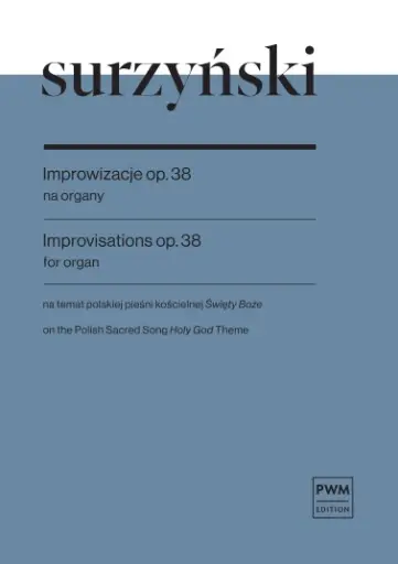 [PW2989] Improvisations On The Polish Sacred Song Holy God Theme Pw2989 Mieczysław Surz