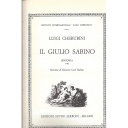 [SZ7853] Il Giulio Sabino SZ07853 Cherubini / Ballola Ouverture Pour Orchestre/Partition 