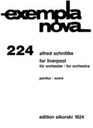 [SIK1924] For Liverpool for orchestra Schnittke  Alfred Orch SIK1924  Sikorski