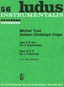 [SIK0550 B] Duet No. 2 for 2 clarinets Yost  Michel / Vogel  Johann Christoph 2 Klar SIK0550 B  Sikorski