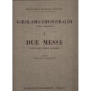[SZ7883] Due Messe SZ7883 Frescobaldi 8 Voix Et 2 Orgues Zerboni