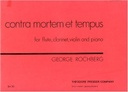 [450-00395] Contra Mortem Et Tempus 450-00395 George Rochberg Presser