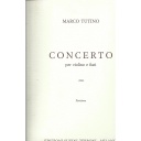 [SZ9083] Concerto/Violon Soliste/Flute/ SZ09083 Tutino Htb/2 Cla./BASSON/COR/TPETTE/PTION