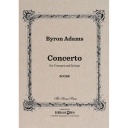 [TP116A] Concerto Tp116a Adams Byron Trompette Et Orchestre À Cordes Réduction Trompette Et Piano Brass Press