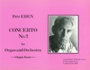 [UM10085] Concerto No.2 for Organ & Orchestra  UM10085 Eben Orgue Seul Ump
