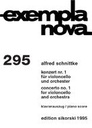 [SIK1995] Concerto No. 1 for Violoncello and Orchestra Schnittke, Alfred Vc-solo, Orch SIK1995  Sikorski