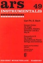 [SIK0638 P] Concerto for Organ (harpsichord, piano), Strings and basso continuo Bach, Carl Philipp Emanuel Org (Cemb, Klav), Str, Bc SIK0638 P  Sikorski